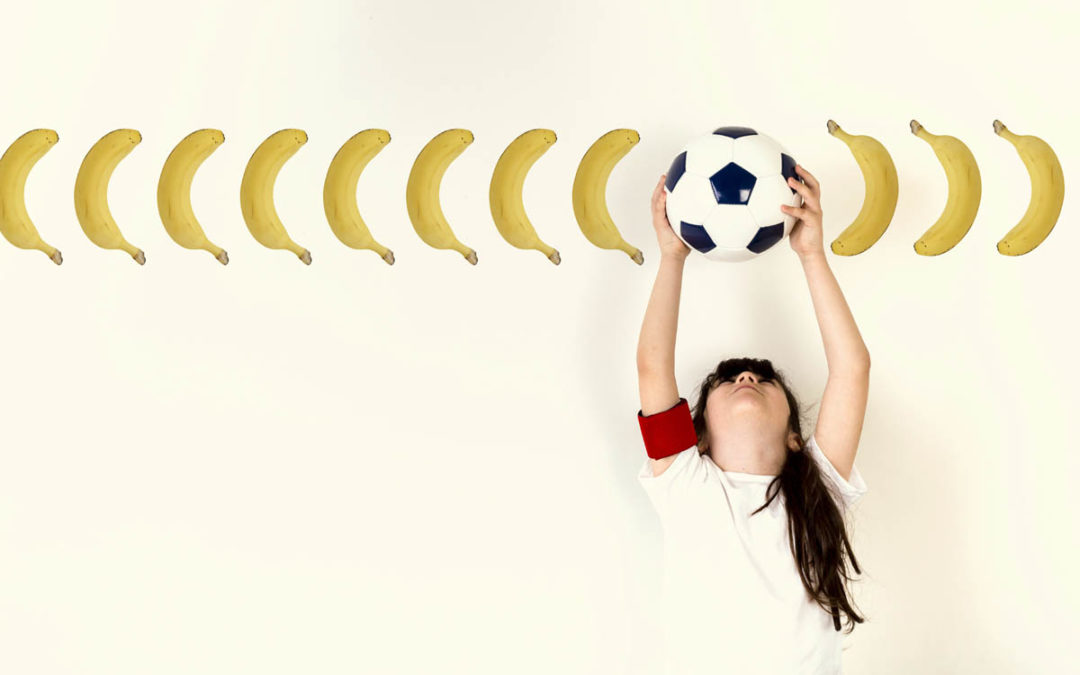 Banana e Futebol, uma escalação de nutrientes campeã